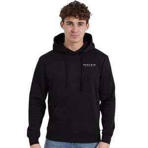 Henleys Mens Henycore Cotton Hoodie / Black